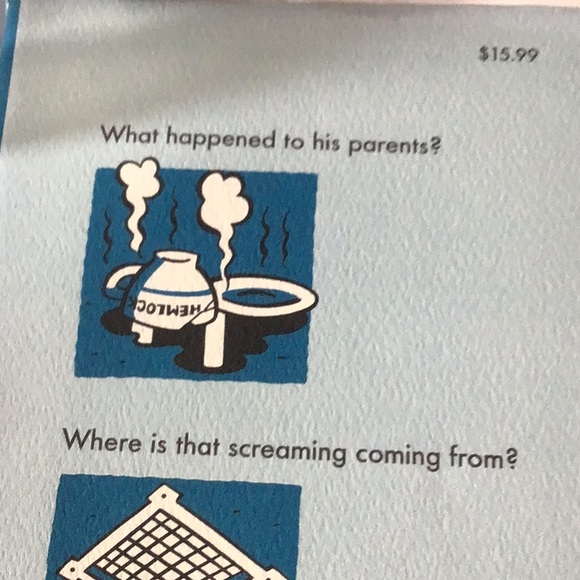 ☘️2 for $10 Sale☘️Lemony Snicket Who Could that be at this Hour? Like new, - Picture 4 of 9